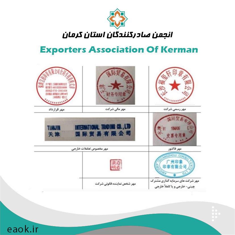 انجمن صادر کنندگان استان کرمان نکات آموزشی